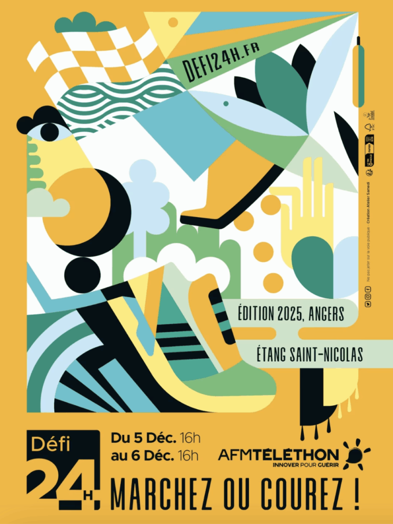 Edition 2025 du Defi 24 heures pour le Téléthon